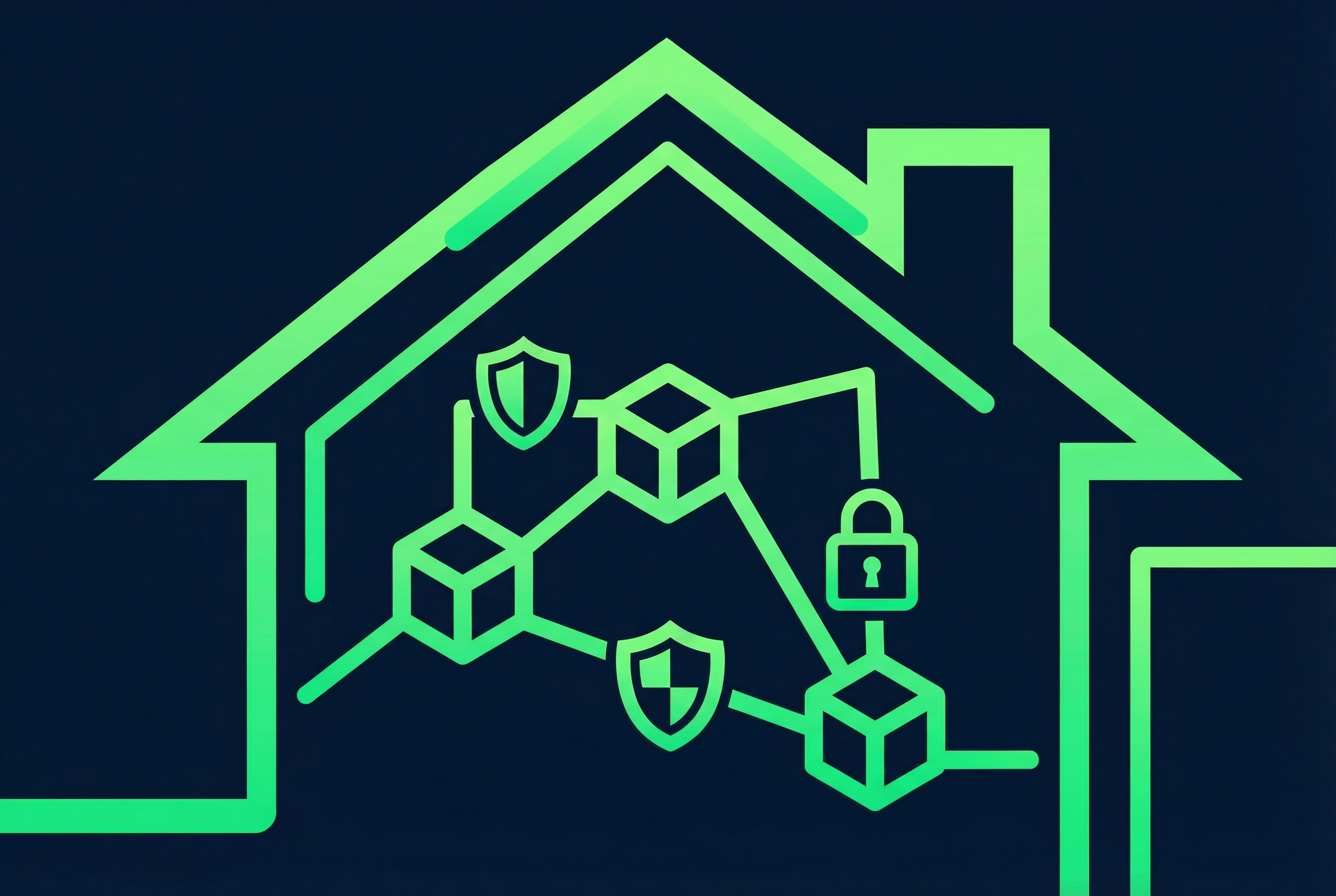 Homelab Infrastructure - Three-node Proxmox cluster diagram